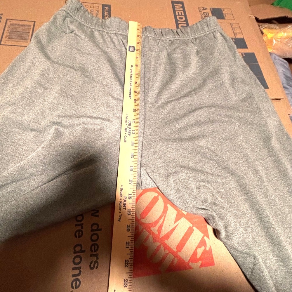 Nike Gray Sweatpants Joggers Athletic Pants Mens Small Embroidered Logo - Picture 6 of 11